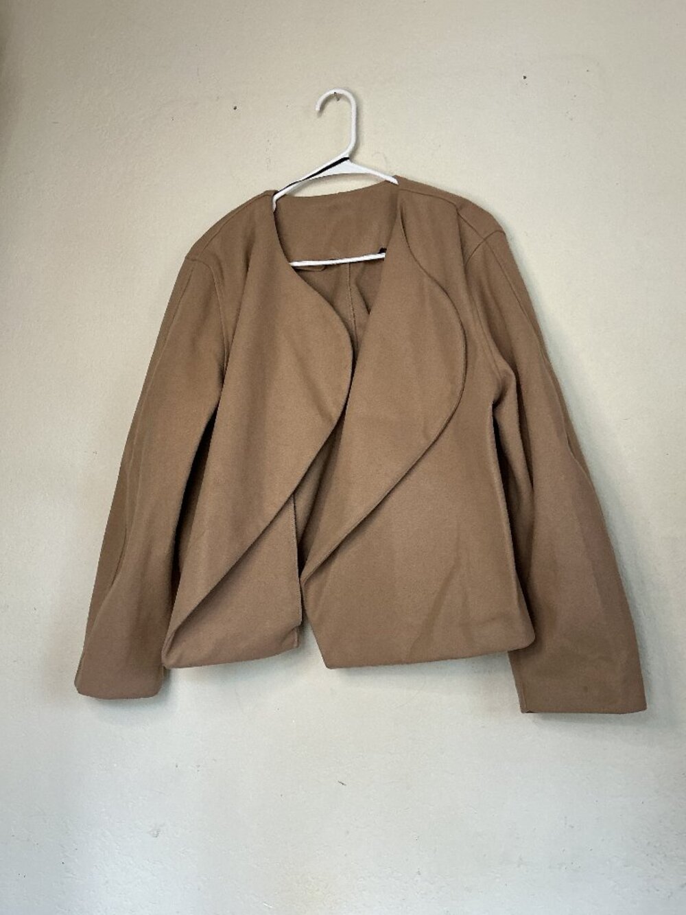 H&M Felted Jacket with Shawl Collar - Size Medium Womens